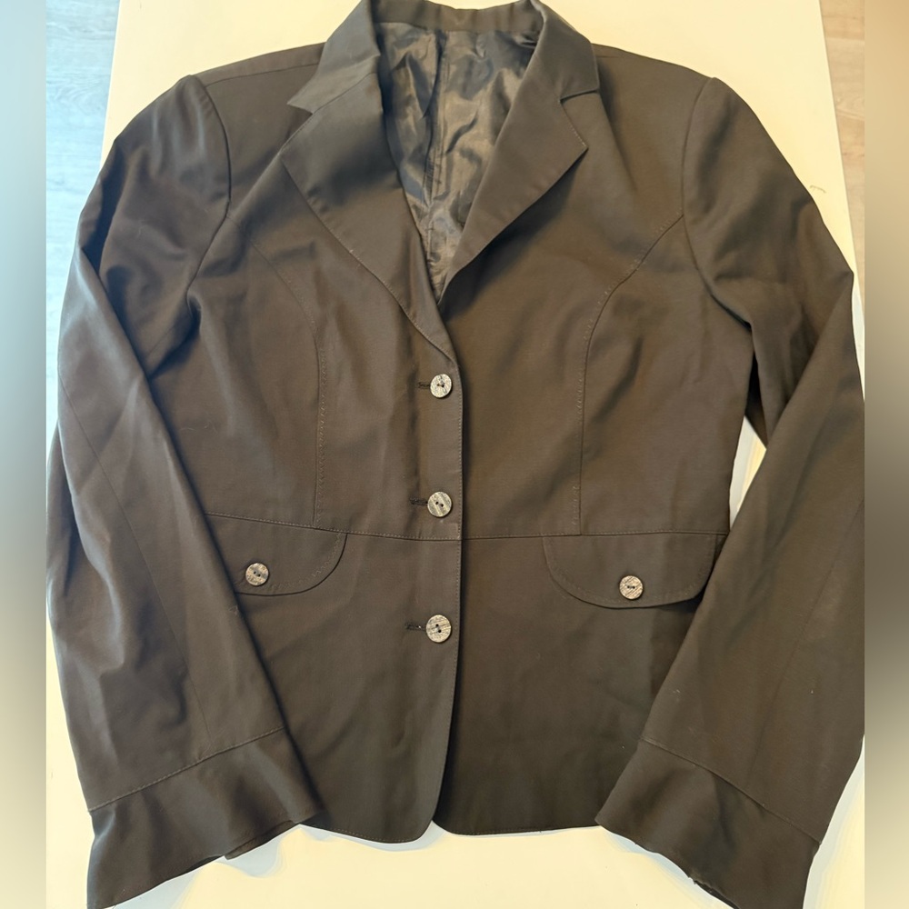 Custom Black ladies skirt suit